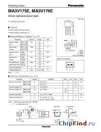 Datasheet MA3V175E manufacturer Panasonic